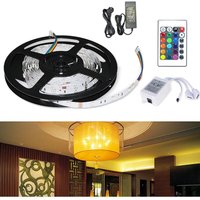 VINGO 1M LED Streifen set , RGB LED Stripe 5050 SMD, LED Strip 30 LEDs, LED not wasserdicht(IP20), mit 24 Tasten Fernbedienung von SWANEW