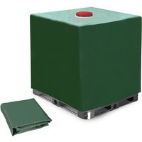 Wassertankabdeckung Container Abdeckung 2 Stück 1000L ibc Container Abdeckung 120x100x116cm –staubdichte uv - und regensichere Schutzhülle -Schutz von SWANEW