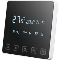Swarey - WiFi Smart Thermostat Kesselthermostate Thermostat Raumthermostat Programmierleistung mit lcd and App Control von SWAREY