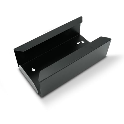 SWAVGO - Handschuhhalter - Handschuhspender für Einmalhandschuhe - mit Wandhalterung (Schwarz) von SWAVGO