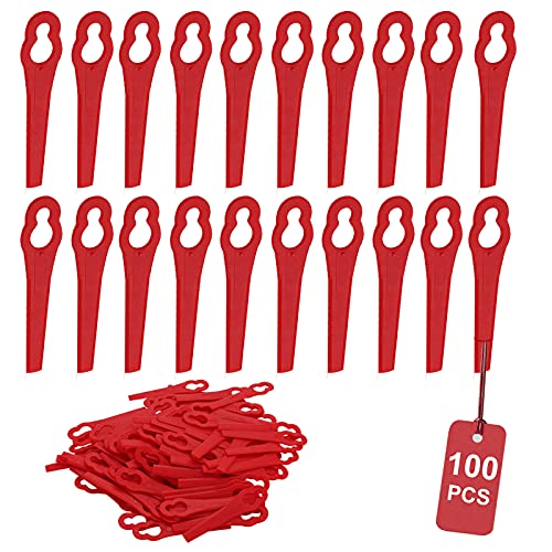 100 Stücke Ersatzmesser Rasentrimmer Messer Kunststoff Rasentrimmer Verdickung Zähigkeit Rasenmäherklinge Kunststoffmesser Rasentrimmer für FRT18A FRT18A1 Kunst 46155 FRT20A1 Zubehör 100 Stücke Ersatzmesser Rasentrimmer Messer Kunststoff Rasentrimmer Verdickung Zähigkeit Rasenmäherklinge Kunststoffmesser Rasentrimmer für FRT18A FRT18A1 Kunst 46155 FRT20A1 Zubehör von SWAWIS