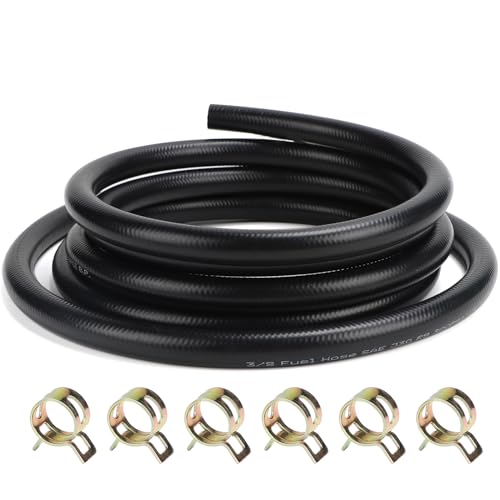 SWAWIS 3M Benzinschlauch 10mm ID Dieselschlauch Kraftstoffschlauch Benzinschlauch Hydraulikschlauch Gummischlauch Ölschlauch Kraftstoffleitung für Auto Traktor Motorrad kleine Motoren SWAWIS 3M Benzinschlauch 10mm ID Dieselschlauch Kraftstoffschlauch Benzinschlauch Hydraulikschlauch Gummischlauch Ölschlauch Kraftstoffleitung für Auto Traktor Motorrad kleine Motoren von SWAWIS