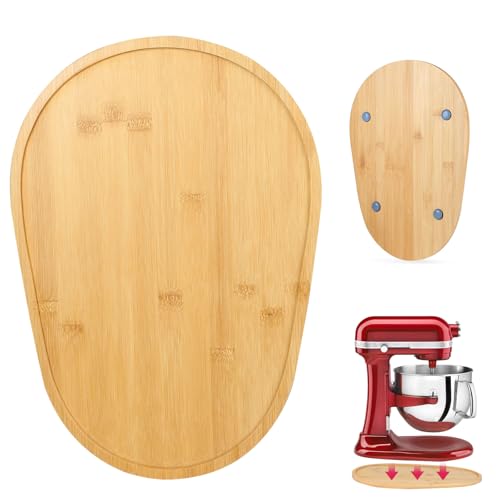 SWAWIS Gleitbrett Kompatibel mit Kitchen Aid Artisan 5-8 Qt (4,7L - 7,6L) Standmixer Verschiebbare Unterlage Gleitbrett für Kitchenaid Zubehör Küchenmaschine von SWAWIS