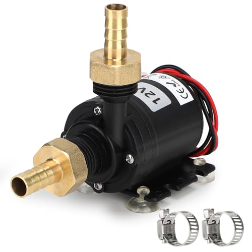 SWAWIS Wasserpumpe Brushless DC 12V 800L/H Tauchpumpe Pumpe Wasser Tauchwasserpumpe Teichpumpe Umwälzpumpe Keramik Pumpenkern Stumm für Brunnenpool Wasserzirkulationssystem SWAWIS Wasserpumpe Brushless DC 12V 800L/H Tauchpumpe Pumpe Wasser Tauchwasserpumpe Teichpumpe Umwälzpumpe Keramik Pumpenkern Stumm für Brunnenpool Wasserzirkulationssystem von SWAWIS