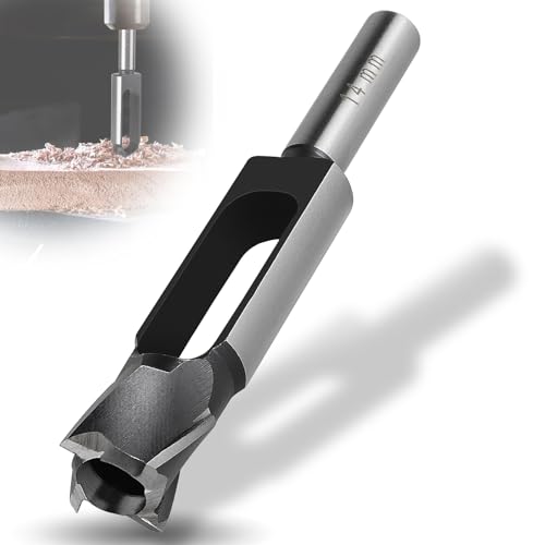 SWAWIS Dübel Zapfenbohrer Durchmesser 14mm, Hochkohlenstoffhaltiger Zapfenschneider, Kernbohrer für Holzarbeiten Möbelherstellung, Tiefer Holzdübelschneider SWAWIS Dübel Zapfenbohrer Durchmesser 14mm, Hochkohlenstoffhaltiger Zapfenschneider, Kernbohrer für Holzarbeiten Möbelherstellung, Tiefer Holzdübelschneider von SWAWIS
