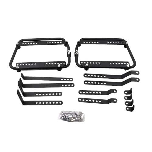 SWDJILNV Motorrad Halterung Gepäckträger Universalträger Seitengepäckboxen hinten Koffermontage SH23 SH36 Motorradgepäck Seitenkoffer Box Rack Halterung Trägersystem von SWDJILNV