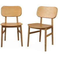2er Set Stühle aus Hevea-Holz - Sweeek von SWEEEK