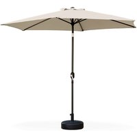 Sweeek - Gerader runder Sonnenschirm Ø300cm von SWEEEK