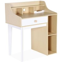 Sweeek - Kinderschreibtisch mit Schublade und Regalen von SWEEEK
