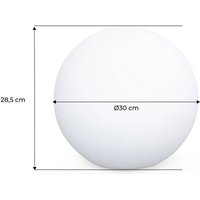 LED-Kugel - Dekorative Leuchtkugel, mit Fernbedienung - Ø30 cm - Sweeek LED-Kugel - Dekorative Leuchtkugel, mit Fernbedienung - Ø30 cm - Sweeek von SWEEEK