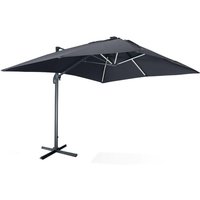 Sweeek - Rechteckiger LED-Solarsonnenschirm 3 x 4 m von SWEEEK