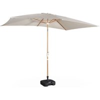 Sweeek - Rechteckiger Sonnenschirm 2x3m von SWEEEK