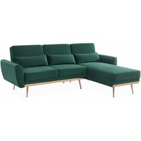 Sweeek - 3-Sitzer Schlafsofa mit Recamiere Sweeek - 3-Sitzer Schlafsofa mit Recamiere von SWEEEK