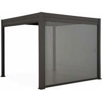 Sweeek - Bioklimatische Pergola Triomphe 3x4m mit 1 Markise 4m von SWEEEK