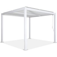 Sweeek - Bioklimatische Pergola mit Lamellendach Palace 3x3m von SWEEEK