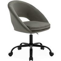 Sweeek - Bürostuhl mit Rollen und Samtbezug von SWEEEK