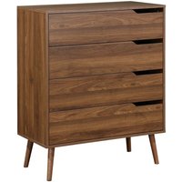 Sweeek - Kommode mit Holzdekor, 4 Schubladen von SWEEEK