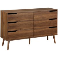 Kommode mit Holzdekor, 6 Schubladen - Sweeek von SWEEEK