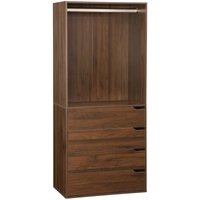 Sweeek - Modul mit 4 Schubladen und Kleiderschrank von SWEEEK