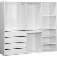 Sweeek - Modulares Kleiderschrank-Set mit 3 Elementen von SWEEEK