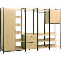 Sweeek - Modulares Kleiderschrank-Set mit 4 Elementen Sweeek - Modulares Kleiderschrank-Set mit 4 Elementen von SWEEEK