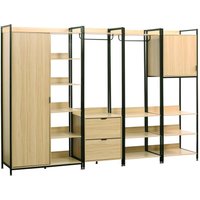 Modulares Kleiderschrank-Set mit 4 Elementen - Sweeek von SWEEEK