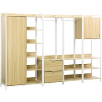 Modulares Kleiderschrank-Set mit 4 Elementen - Sweeek Modulares Kleiderschrank-Set mit 4 Elementen - Sweeek von SWEEEK