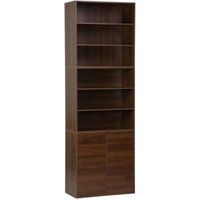 Sweeek - Modulares Regal Holzdekor 3 Elemente - 2 Türen 6 offene Fächer Sweeek - Modulares Regal Holzdekor 3 Elemente - 2 Türen 6 offene Fächer von SWEEEK