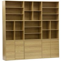 Sweeek - Modulares Regal Holzdekor 9 Elemente von SWEEEK