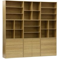Sweeek - Modulares Regal Holzdekor 9 Elemente von SWEEEK