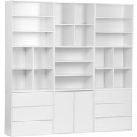 Sweeek - Modulares Regal Holzdekor 9 Elemente von SWEEEK