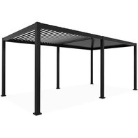 Sweeek - Bioklimatische Pergola mit Lamellendach Triomphe 3x6m von SWEEEK