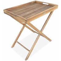 Sweeek - Servierwagen 68 x 44cm aus Holz - Murcia - Holzfarben von SWEEEK