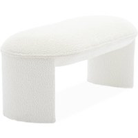 Sitzbank mit Bouclé-Bezug - Sweeek von SWEEEK