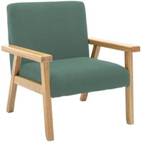 Sweeek - Skandinavischer Kindersessel aus Cord und Hevea-Holz von SWEEEK