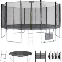 Trampolin 490 cm mit Zubehörset - Sweeek von SWEEEK