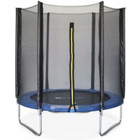 Trampolin Ø180cm mit Schutznetz - Blau - Sweeek von SWEEEK