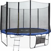 Trampolin Ø370cm - mit Zubehör - Blau - Sweeek von SWEEEK