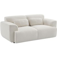 sweeek - 2-Sitzer-Sofa mit Teddy Bouclé-Bezug sweeek - 2-Sitzer-Sofa mit Teddy Bouclé-Bezug von SWEEEK