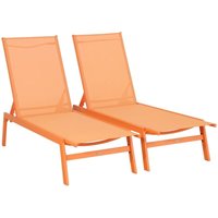 sweeek - 2er-Set Multipositions-Liegen aus Stahl von SWEEEK