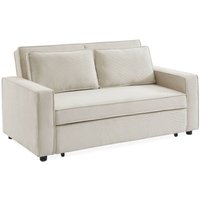 sweeek - 3-Sitzer Schlafsofa mit Cordbezug B 172,5 x T 91,5 x H 88,5cm - Chill, Cord, Creme sweeek - 3-Sitzer Schlafsofa mit Cordbezug B 172,5 x T 91,5 x H 88,5cm - Chill, Cord, Creme von SWEEEK