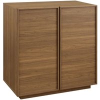 sweeek - Anrichte Holzlook 2 Türen 80 cm sweeek - Anrichte Holzlook 2 Türen 80 cm von SWEEEK