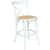 sweeek - Barhocker Bistro Vintage Holz 65cm von SWEEEK