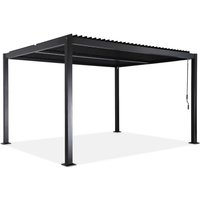 sweeek - Bioklimatische Pergola mit Lamellendach Palace 3x4m von SWEEEK