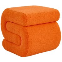 sweeek - Design-Hocker mit Bouclé-Bezug 1 Platz sweeek - Design-Hocker mit Bouclé-Bezug 1 Platz von SWEEEK