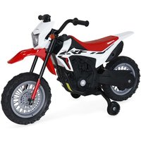 sweeek - Elektro-Motorrad Kind Honda 6V, 1 Platz - Weiß von SWEEEK