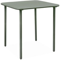 sweeek - Gartentisch aus Stahl 2 Plätze von SWEEEK