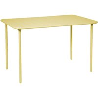 sweeek - Gartentisch aus Stahl für 4 Personen von SWEEEK