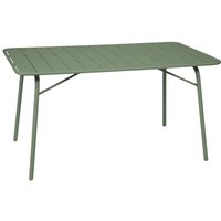 sweeek - Klappbarer Gartentisch aus Stahl für 6 Personen von SWEEEK