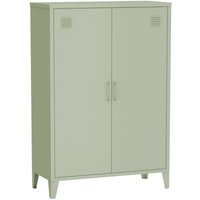 sweeek - Kommode/Schrank im industriellen Stil aus Metall mit 2 Türen sweeek - Kommode/Schrank im industriellen Stil aus Metall mit 2 Türen von SWEEEK